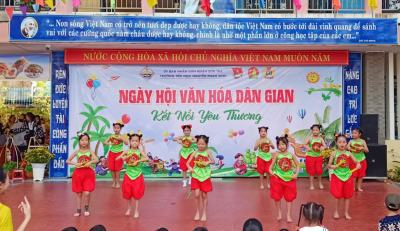 Trường Tiểu học Nguyễn Phan Vinh tổ chức ngày hội văn hoá dân gian chủ đề “kết nối yêu thương” năm 2024. 🌻🌻🌻 ————— Ngày 19/3/2024