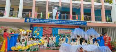 Liên đội trường Tiểu học Nguyễn Phan Vinh tổ chức ngày hội “Thiếu nhi vui khỏe” năm học 2023 – 2024 🌻