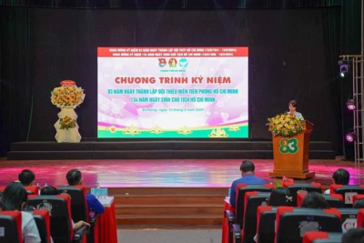 Chương trình kỷ niệm 83 năm Ngày thành lập Đội TNTP Hồ Chí Minh (15/5/1941 – 15/5/2024) và 134 năm ngày sinh Chủ tịch Hồ Chí Minh (19/5/1890 – 19/5/2024) do thành Đoàn – Hội đồng