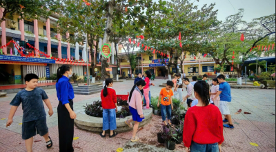 🌱🌸 CHI ĐOÀN TRƯỜNG TIỂU HỌC NGUYỄN PHAN VINH ĐỒNG HÀNH VUN ĐẮP KHÔNG GIAN XANH – LAN TỎA YÊU THƯƠNG 🌸🌱