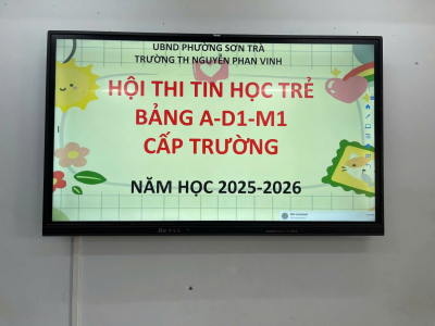 🌟 TRƯỜNG TIỂU HỌC NGUYỄN PHAN VINH TỔ CHỨC HỘI THI “TIN HỌC TRẺ CẤP TRƯỜNG” NĂM HỌC 2025 - 2026